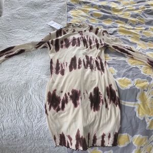 Zara tie-dye dress